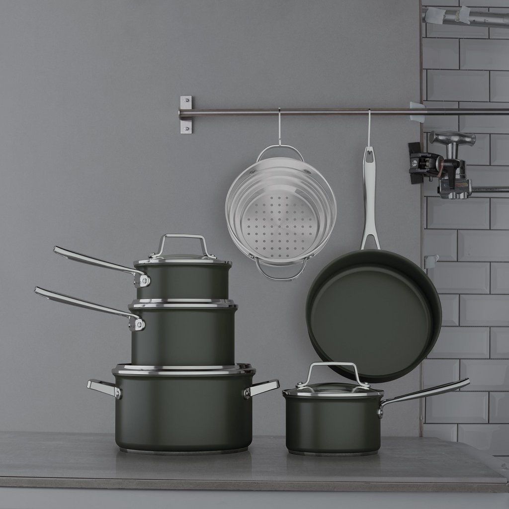 Non-Stick Hard-Anodized Cookset, 12-pc 