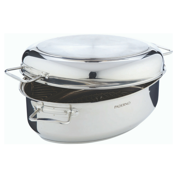 Stainless Steel Multi-Roaster with Removable Rack
